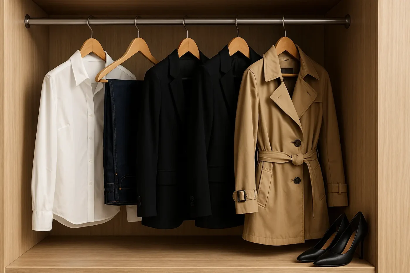 Basics im Kleiderschrank: Diese 5 Teile dürfen bei Frauen, Männern und Kindern nicht fehlen
