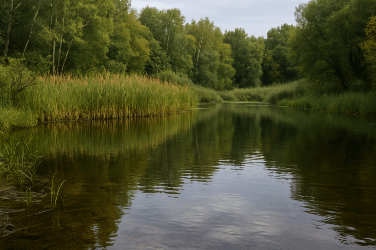 Gerandete Wasserspinne: Rückkehr in gefährdeten Lebensräumen
