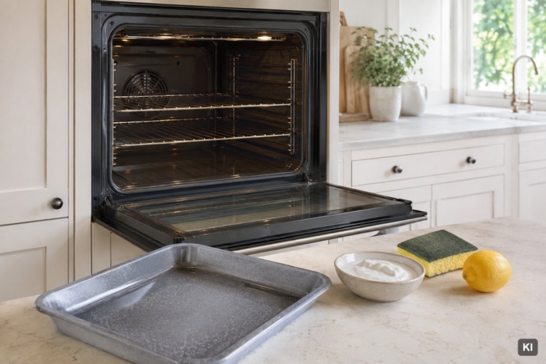Backofen reinigen: Einweichen statt schrubben