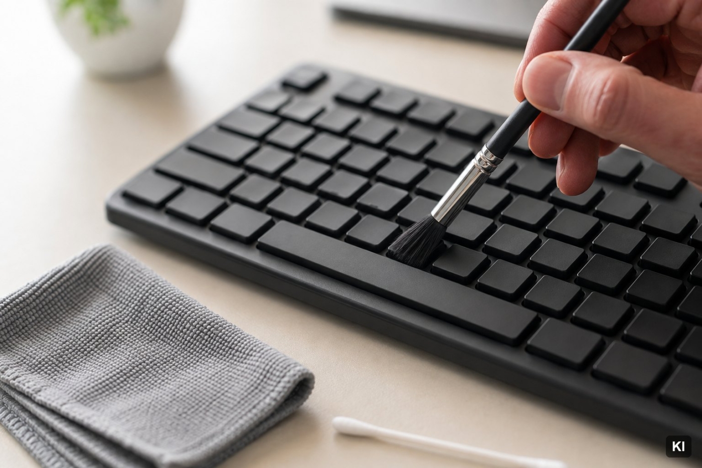 Tastatur reinigen: Von der Zwei-Minuten-Runde bis zur Grundreinigung