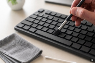 Tastatur reinigen: Von der Zwei-Minuten-Runde bis zur Grundreinigung