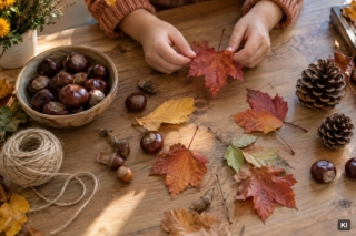 Basteln mit Kindern im Herbst: Material, Projekte und Sicherheit