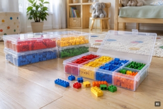 Lego sortieren: Systeme, Behälter und der erste Sortiertag