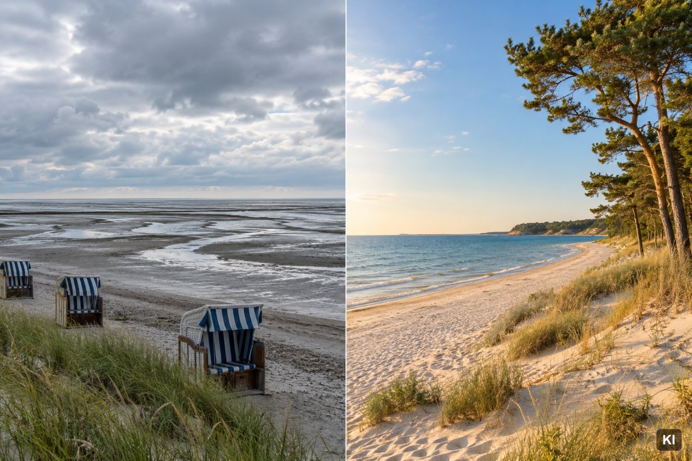 Nordsee oder Ostsee: Die Unterschiede im Vergleich