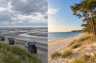 Nordsee oder Ostsee: Die Unterschiede im Vergleich